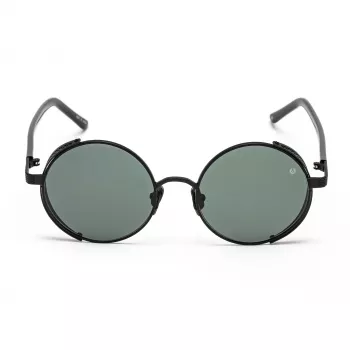 BELSTAFF Women Trophy II Sunglasses - Black Acetate Frame, Grey Lens, 53mm