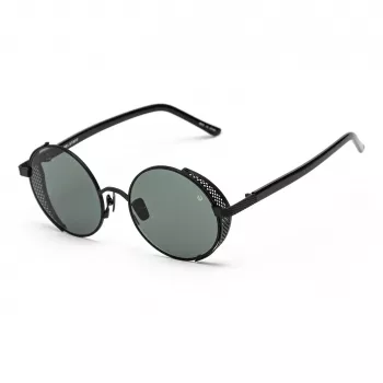 BELSTAFF Women Trophy II Sunglasses - Black Acetate Frame, Grey Lens, 53mm