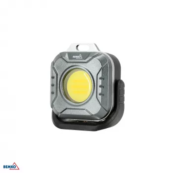 BEMKO C49-LTW08 Daugiafunkcinis LED žibintuvėlis 1200 mAh IP44 juodas