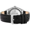 Ben Sherman vyrų WB039BB analoginis kvarcinis laikrodis 43mm juodas ciferblatas juodas odinis dirželis