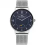 Ben Sherman WB034USM Vyriškas kvarcinis analoginis laikrodis 43 mm nerūdijantis plienas mėlynas ciferblatas