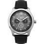 Ben Sherman WBS112B Vyriškas analoginis kvarcinis laikrodis 43mm juodu ciferblatu odiniu dirželiu