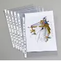 Bene 206825WS Kišeniniai aplankai su perforacija DIN A4 100 Mikronų PP Skaidrūs 25 Vnt.