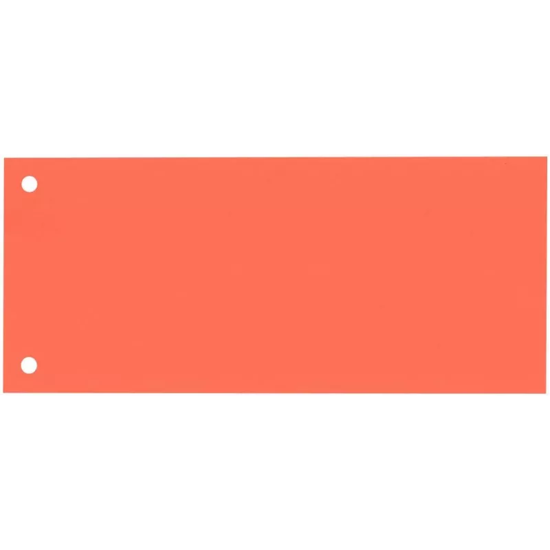 Bene Separator Strips Orange Cardboard A4 100 Pieces