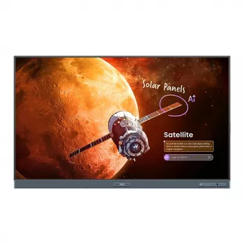 BenQ Board Pro RP8605 86 inch 4K UHD interaktyvus plokščiasis ekranas su Android, 40 taškų lietimu, 450 cd/m², Wi-Fi 6, 8GB RAM, 64GB atmintimi