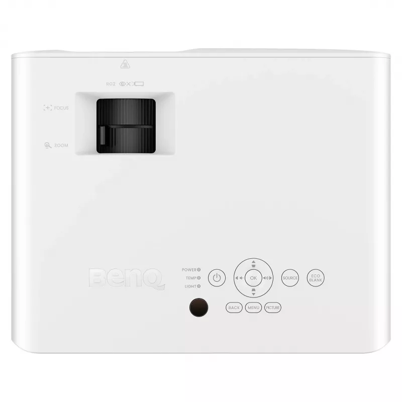 BenQ LW655C WXGA (1280x800) DLP lazerinis projektorius, 4000 ANSI liumenų, 16:10, HDMI, įmontuotas garsiakalbis