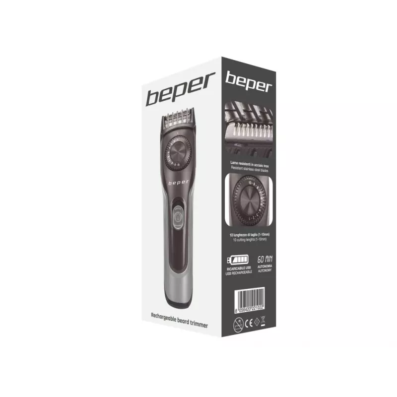 Beper 40.332 3,5 L rankinis oro gruzdintuvas 1300W juodas