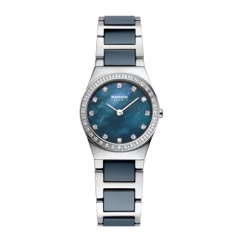 BERING Men's Classic Quartz Watch 32426-707 26mm Stainless Steel Blue Sunray Dial