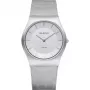 BERING Women's Classic Quartz Watch 35mm Stainless Steel Mesh White Dial 11935-000
