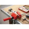 BESSEY S10-ST mini spaustuvas S 10 sraigtinis spaustuvas, raudonas, 100 mm suspaudimo plotis, 50 mm gerklės gylis, su 2 stalo spaustukais