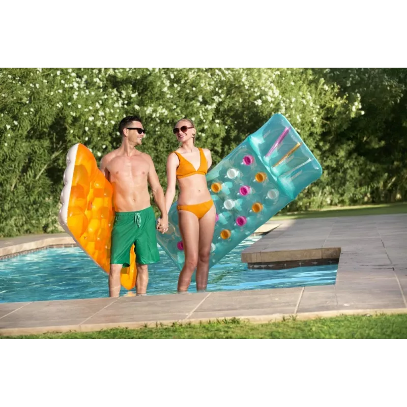 Bestway 43014 Inflatable Air Mattress for Swimming, Blue, 188 x 71 cm