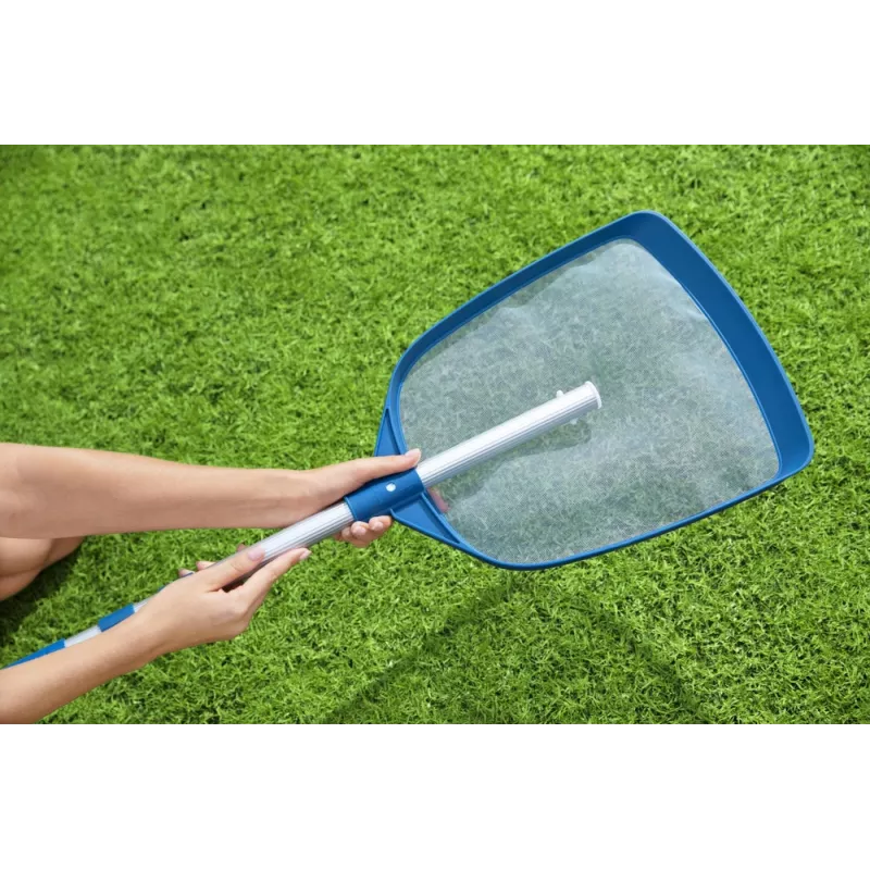 Bestway Flowclear AquaClean baseino valymo rinkinys su tinkliniu sieteliu 163 cm