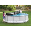 Bestway Flowclear Baseino Dangtis, Skirtas Steel Pro MAX Rėminiam Baseinui 427 cm (14 pėdų) - Mėlynas Polietilenas su Virvėmis