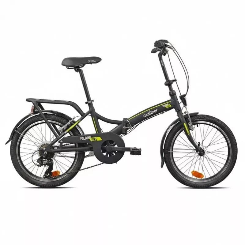 BICYCLE FOLDING 20 ALUMINIUM 6-Speed Folding Bike
