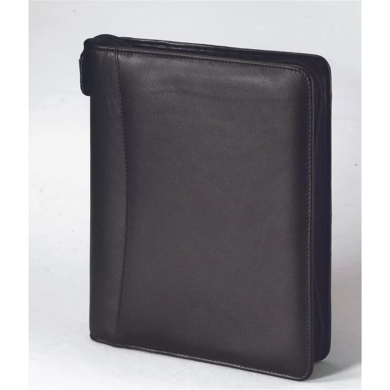 BIND Terminplaner Manager A5 Leather Black