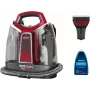 BISSELL SpotClean ProHeat 36988 Portable Spot Cleaner, Titanium & Red