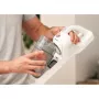 Black & Decker BHFEA515J Lazdinis dulkių siurblys / elektrinis šluotražis, akumuliatorinis, sausas, cikloninis, be maišelio, 0,5 l, oranžinis, baltas, 1,5 Ah