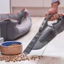 BLACK+DECKER BCHV001C1 Powerconnect 12V automobilio rankinis dulkių siurblys, 0.56L be maišelio, juoda/pilka/oranžinė