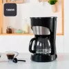 BLACK+DECKER BXCO1001E 1000 W 12 puodelių kavos virimo aparatas su filtru, 1,5 L, juodos spalvos