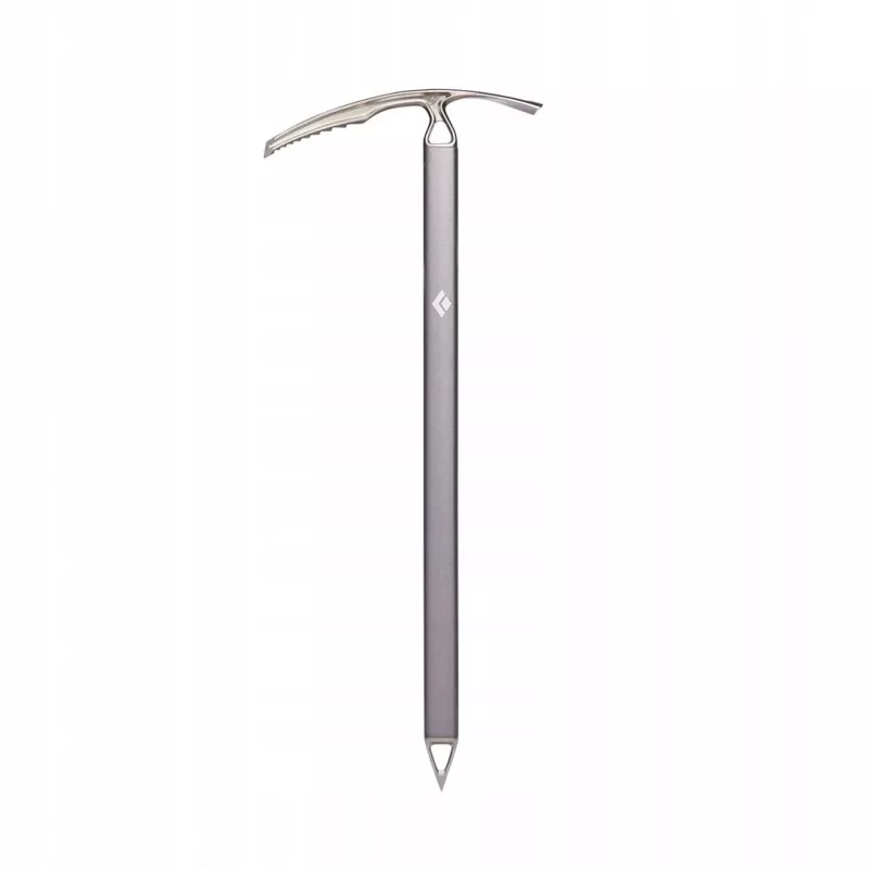 Black Diamond Raven ledo kirvis 60 cm - Klasikinis alpinizmo kirvis su nerūdijančio plieno galvute ir aliuminio kotu
