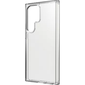 Black Rock permatomas apsauginis dėklas Samsung Galaxy S23 Ultra - permatomas TPU galinis dangtelis, sugeriantis smūgius, nesigelstantis, suderinamas su belaidžiu įkrovimu 00226130