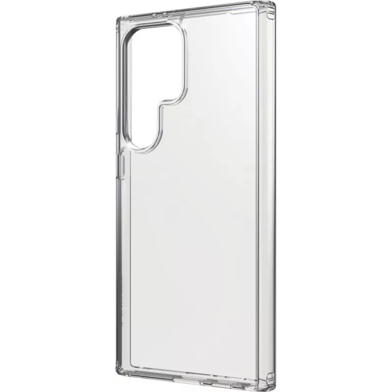 Black Rock permatomas apsauginis dėklas Samsung Galaxy S23 Ultra - permatomas TPU galinis dangtelis, sugeriantis smūgius, nesigelstantis, suderinamas su belaidžiu įkrovimu 00226130