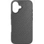 BLACK ROCK Robust Carbon dėklas Apple iPhone 16 – juodas 00228081