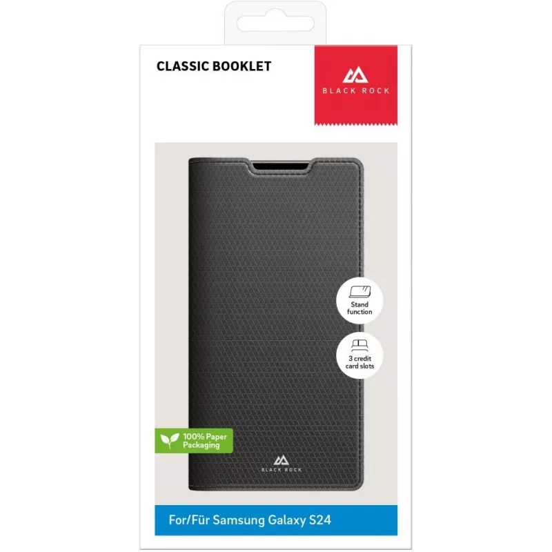 Black Rock The Classic Folio dėklas Samsung Galaxy S10e, juodas 00226135