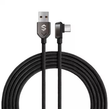 Black Shark USB-A į USB-C laidas 1,2 m juodas