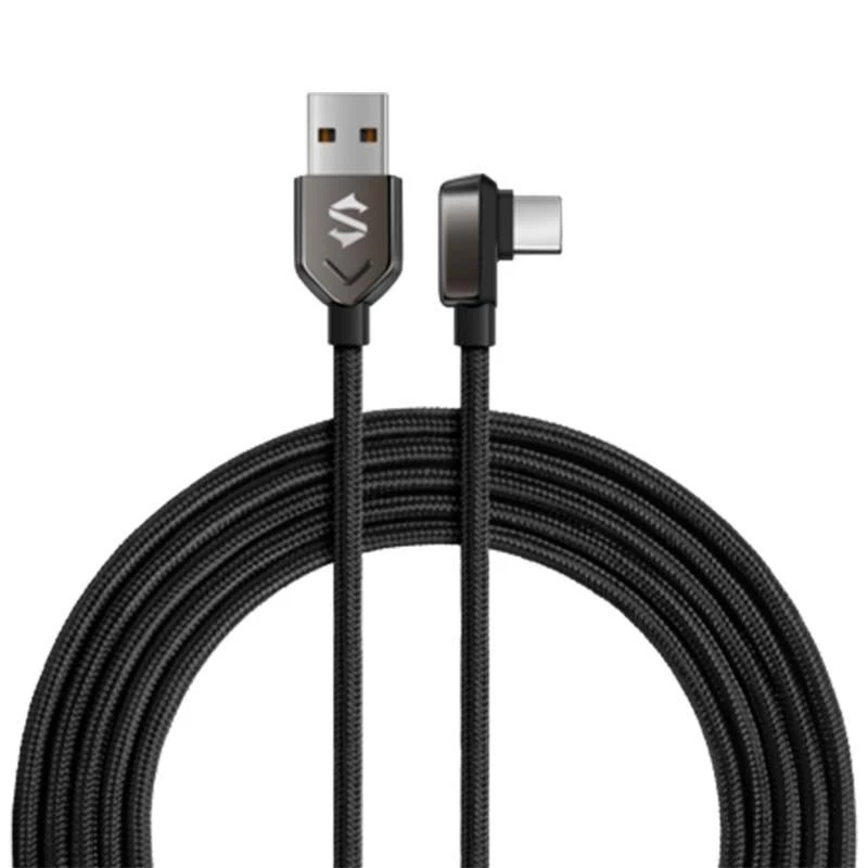 Black Shark USB-A į USB-C laidas 1,2 m juodas