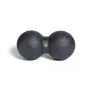 Blackroll DuoBall 8 cm fascijų masažo kamuolys - juodas