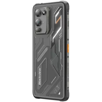 Blackview Fort 200 6/256GB juodas išmanusis telefonas su 6.67 colio AMOLED 120Hz, 108MP kamera, 5050mAh 66W