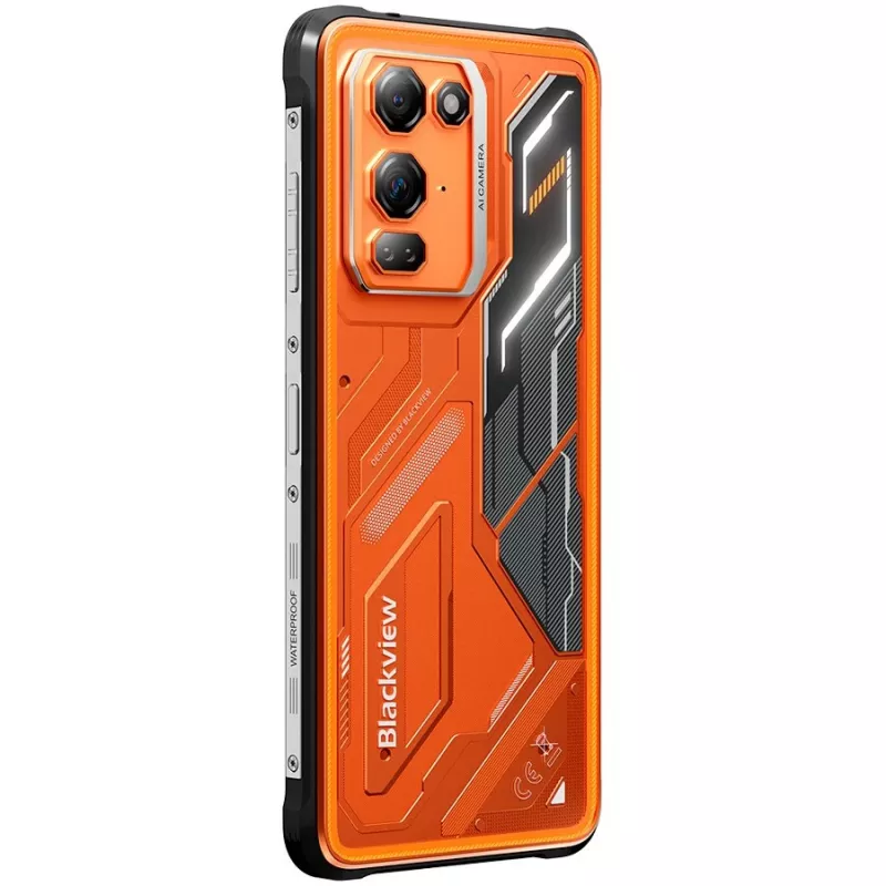 BLACKVIEW FORT200 6/256GB oranžinis Dual SIM 4G LTE išmanusis telefonas