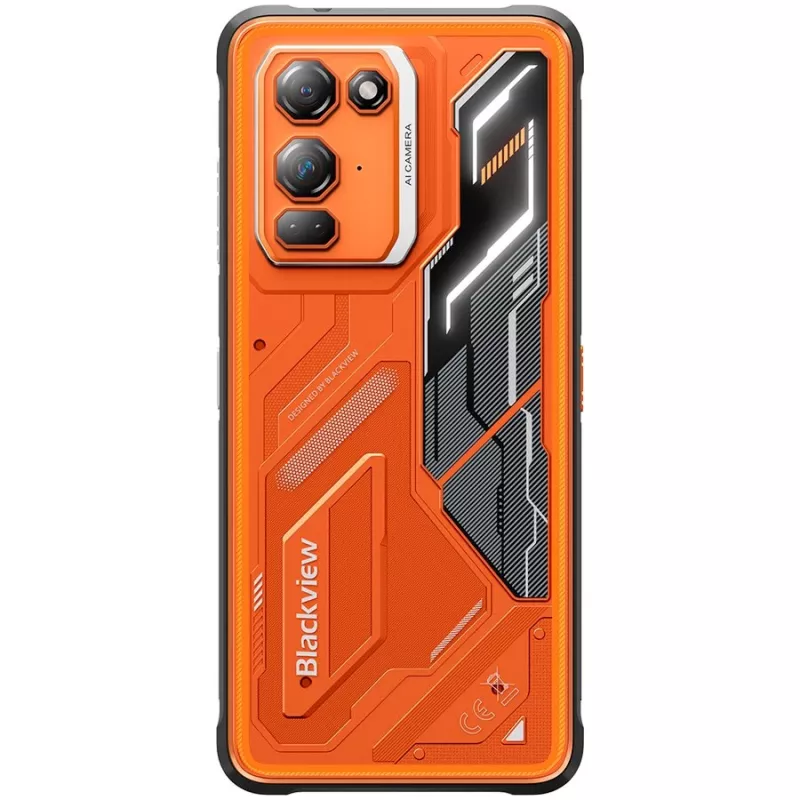 BLACKVIEW FORT200 6/256GB oranžinis Dual SIM 4G LTE išmanusis telefonas