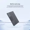 “Blackview K1 Bluetooth klaviatūra, belaidė, itin plona, 10 colių – 280 mAh baterija, Bluetooth 3.0, suderinama su Windows / Android / iOS, juoda pilka”