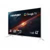 Blaupunkt 43UBG6010S 43 colių (108 cm) 4K Ultra HD Google TV, baltas