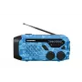 Blaupunkt ER10BC FM PLL skaitmeninis žadintuvas su radiju, dvigubu žadintuvu, USB įkrovimu, termometru, mėlynas kamufliažas
