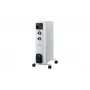 Blaupunkt HOR401 2000 W alyvos radiatorius šildytuvas, baltas, 3 šildymo režimai, reguliuojamas termostatas, apsauga nuo perkaitimo, apsauginis jungiklis nuo apvirtimo, 9 briaunos, tylus veikimas, patalpoms iki 25 m²