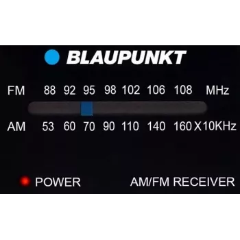 Blaupunkt PR4WH nešiojamas AM/FM radijas, pilkas