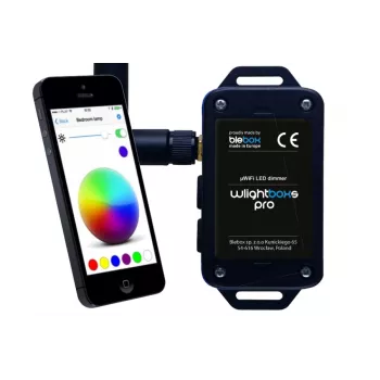 BLEBOX wLightBoxS Pro išmanusis LED reguliatorius su išorine antena 12-24V DC