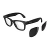 BlitzWolf BW-AG1 Pro Smart AI Sunglasses su keičiamais lęšiais