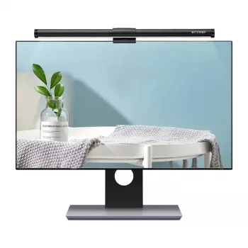 BlitzWolf BW-CML2 Air Monitor Light su CO2, TVOC, temperatūros ir drėgmės jutikliu – reguliuojamas LED baras, 2700-6500K, CRI Ra95, USB-C