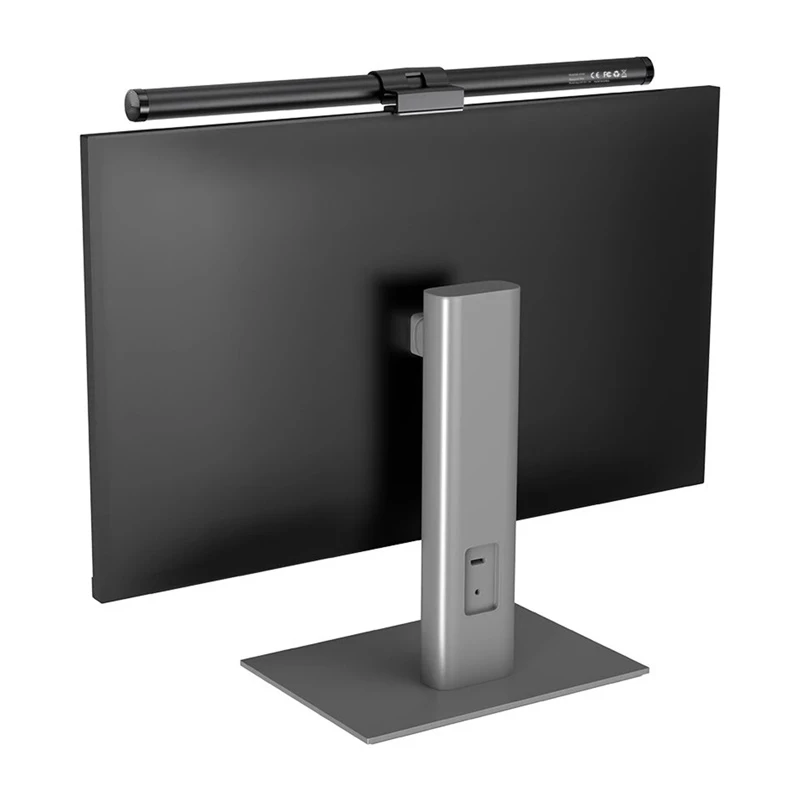 BlitzWolf BW-CML2 Air Monitor Light su CO2, TVOC, temperatūros ir drėgmės jutikliu – reguliuojamas LED baras, 2700-6500K, CRI Ra95, USB-C