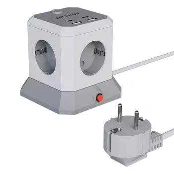 BlitzWolf BW-EC1 4xAC 2xUSB-A 2xUSB-C ilgintuvas