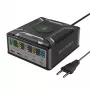 BlitzWolf BW-S28 260W GaN USB-C įkrovimo stotelė, 2xUSB-A, 3xUSB-C, 15W belaidis įkroviklis, juoda