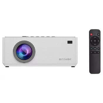 Blitzwolf BW-V8 4K Android projektorius, Full HD 1080p, 900 ANSI liumenų, automatinis fokusavimas, Wi-Fi 6, Bluetooth 5.0