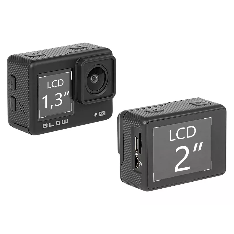 BLOW veiksmo sportinė kamera 20 MP 5K Ultra HD CMOS Wi-Fi 58 g