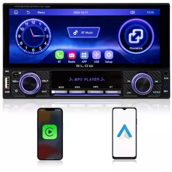 BLOW AVH-686B RDS MP3/USB/Micro SD/Bluetooth Automobilio radijas
