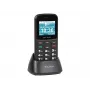 BLOW juodas senjorų telefonas su stovu S18D