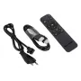 BLOW nešiojamas projektorius Android TV HD kino garsas su juodu dėklu